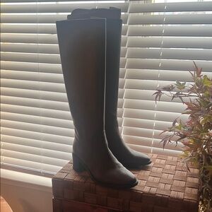 Elegant Morocco Brown Knee-High Riding Boots